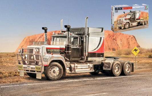 BLACK THUNDER AUSTRALIAN TRUCK KIT 1:24 - Italeri - IT90727