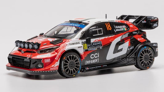 TOYOTA GR YARIS N.18 RALLY1 MONTE CARLO 2026 KATSUTA-JOHNSTON 1:43 - Ixo Model - RAM1025D