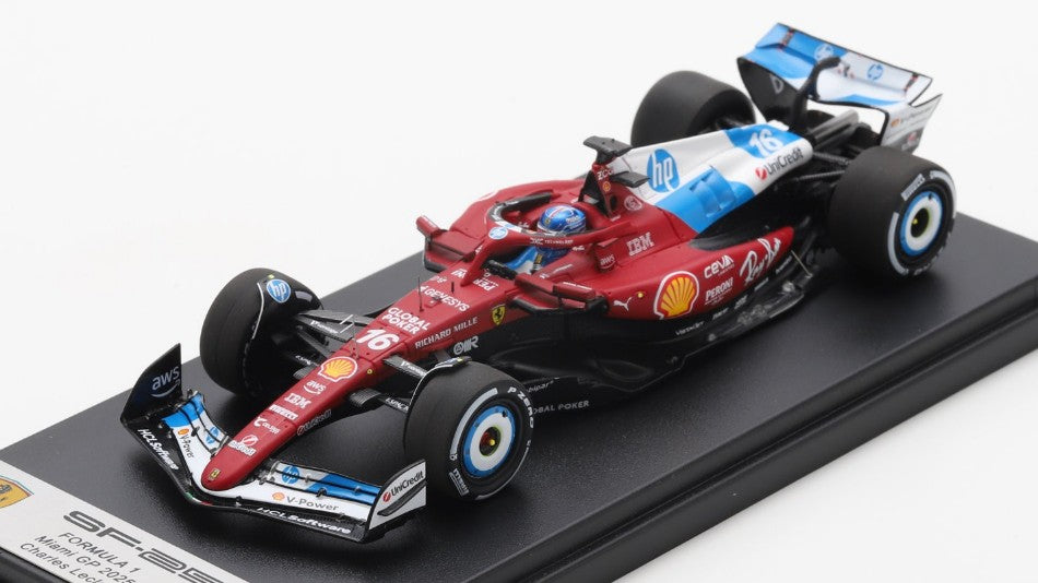 Looksmart フェラーリSF-25 1/43 ハミルトン マイアミGP FERRARI SF-25 N.16 MIAMI GP 2025 C.LECLERC 1:43 - Looksmart