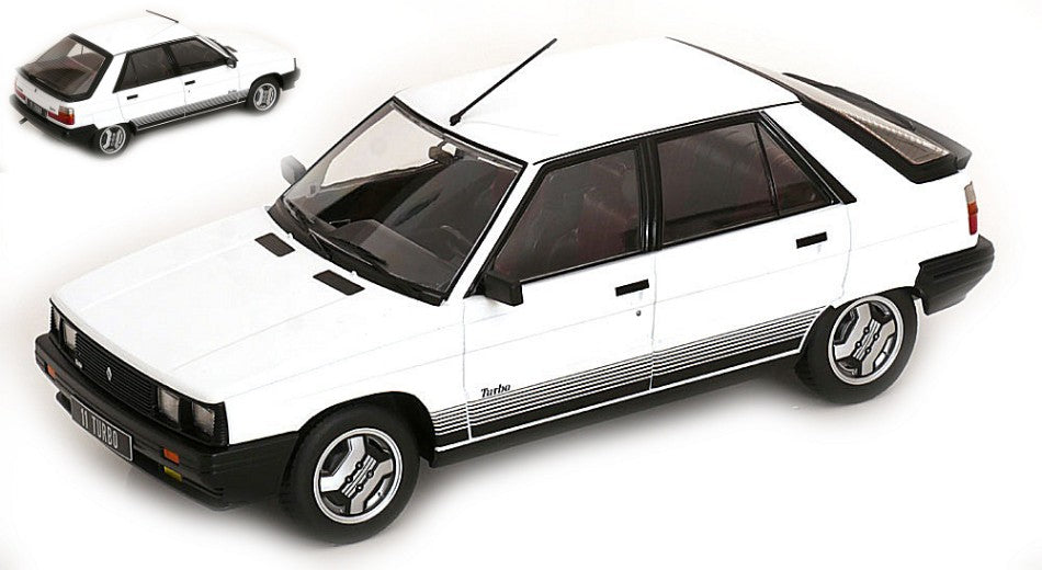 RENAULT 11 TURBO 1985 WHITE 1:18 - ModelCarGroup - MCG18589