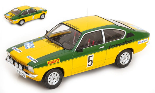 OPEL KADETT C COUPE GT/E INTERN.SACHS WINTER RALLY 1976 SMOLEJ-GEIST1:18 - ModelCarGroup - MCG18650