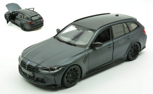 BMW M3 TOURING 2023 MATT BLACK 1:24 - Burago - BU21112BK