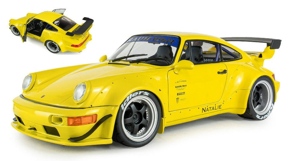 RWB BODYKIT NATALI YELLOW 2023 1:18 - Solido - SL1807518