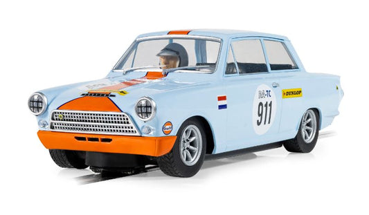FORD LOTUS CORTINA GULF EDITION SLOT 1:32 - Scalextric - C4669