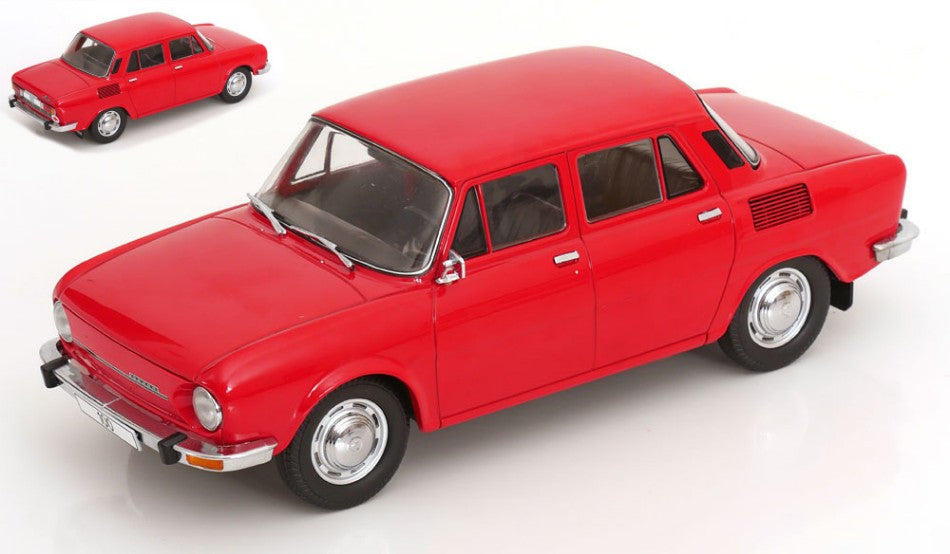 SKODA 100 1969 RED 1:18 - ModelCarGroup - MCG18783