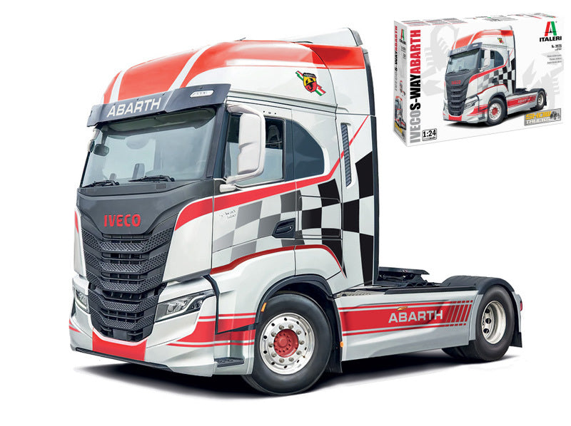 IVECO S-WAY ABARTH (SHOW TRUCK) KIT 1:24 - Italeri - IT3976