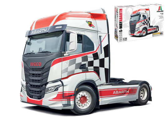 IVECO S-WAY ABARTH (SHOW TRUCK) KIT 1:24 - Italeri - IT3976