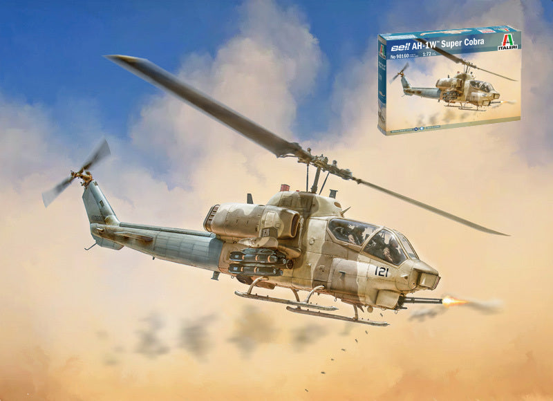 AH-1W SUPER COBRA KIT 1:72 - Italeri - IT90160