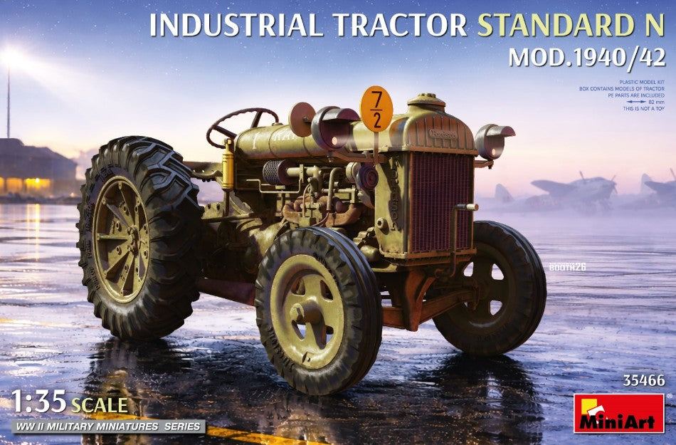 STANDARD N INDUSTRIAL TRACTOR Mod.1940/42 KIT 1:35 - Miniart - MIN35466