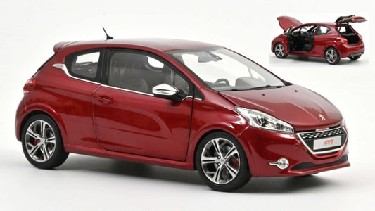 PEUGEOT 208 GTi 2013 RUBIS RED (REPROD) 1:18 - Norev - NV184700R