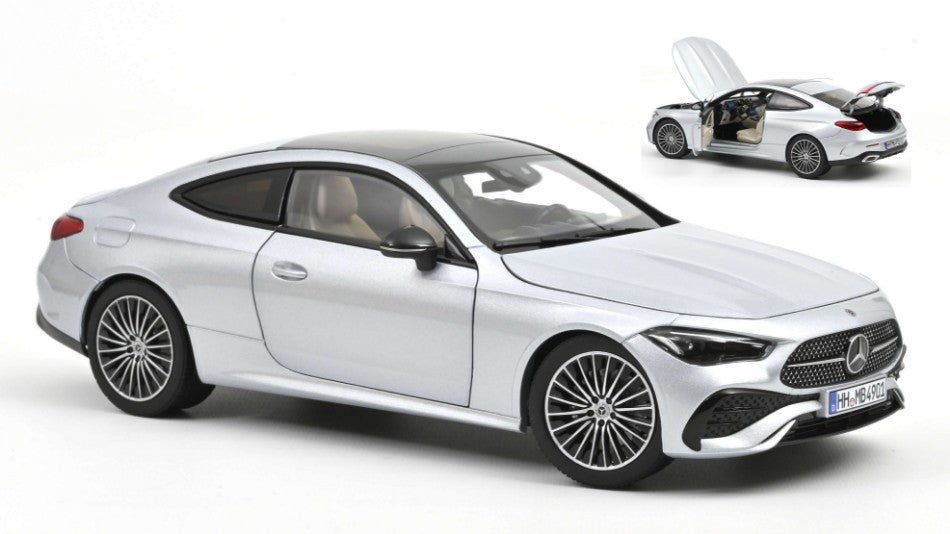 MERCEDES CLE COUPE' 2024 SILVER 1:18 - Norev - NV183939