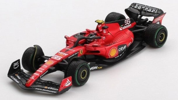 FERRARI SF23 #55 C.
SAINZ MONACO GP 2023 "BBR FOR MINI-GT"1:64 - Mini GT - BBRFER64023