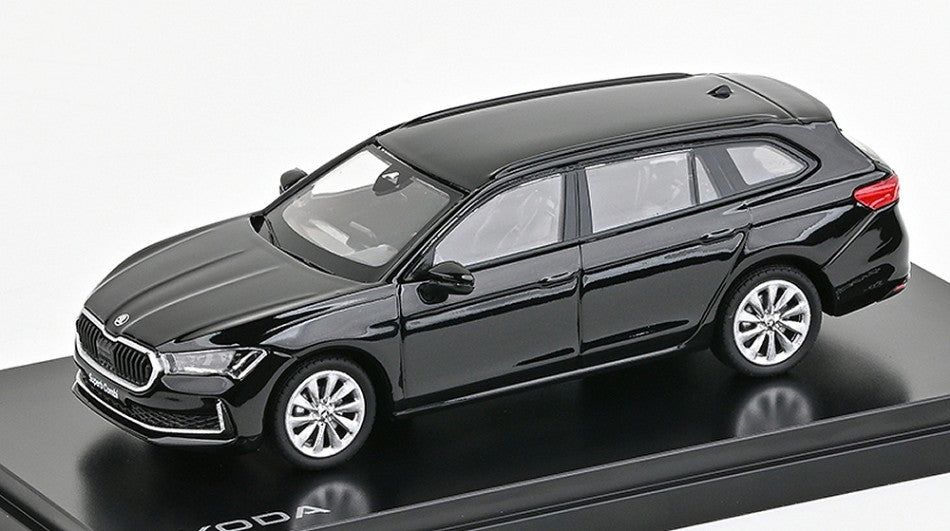 SKODA SUPERB IV COMBI 2023 BLACK 1:43 - Abrex - AB047DE