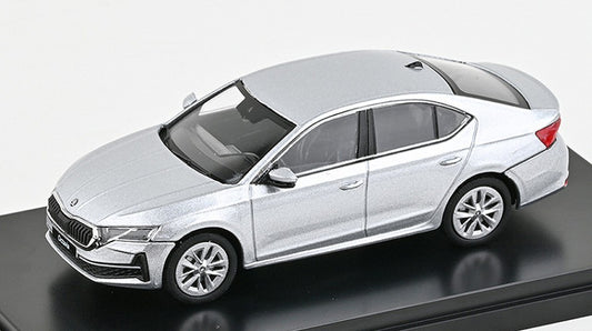 SKODA OCTAVIA IV FL 2024 SILVER 1:43 - Abrex - AB048AB