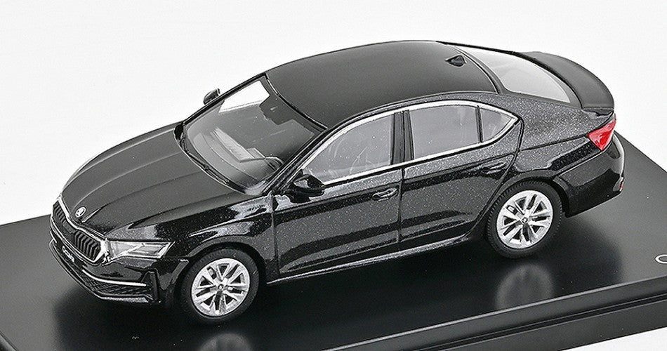 SKODA OCTAVIA IV FL 2024 BLACK 1:43 - Abrex - AB048D