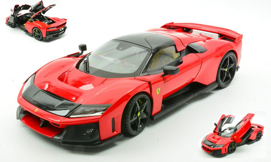 FERRARI F80 RED SIGNATURE 1:18 - Burago - BU16917
