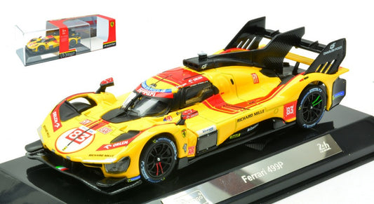 FERRARI 499P N.83 WINNER LE MANS 2025 KUBICA-HANSON-YE SIGNATURE 1:43 - Burago - BU36321