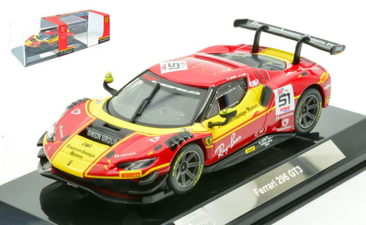 FERRARI 296 GT3 N.51 24 H LE MANS 2025 1:43 - Burago - BU36323