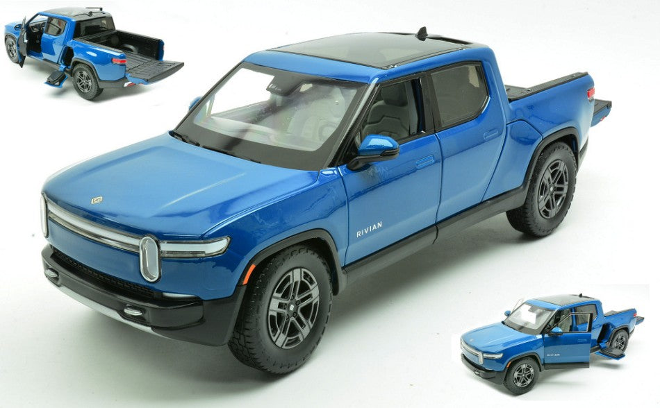 RIVIAN R1T 2025 (0-100 2,5 sec) BLUE 1:18 - Maisto - MI31466B