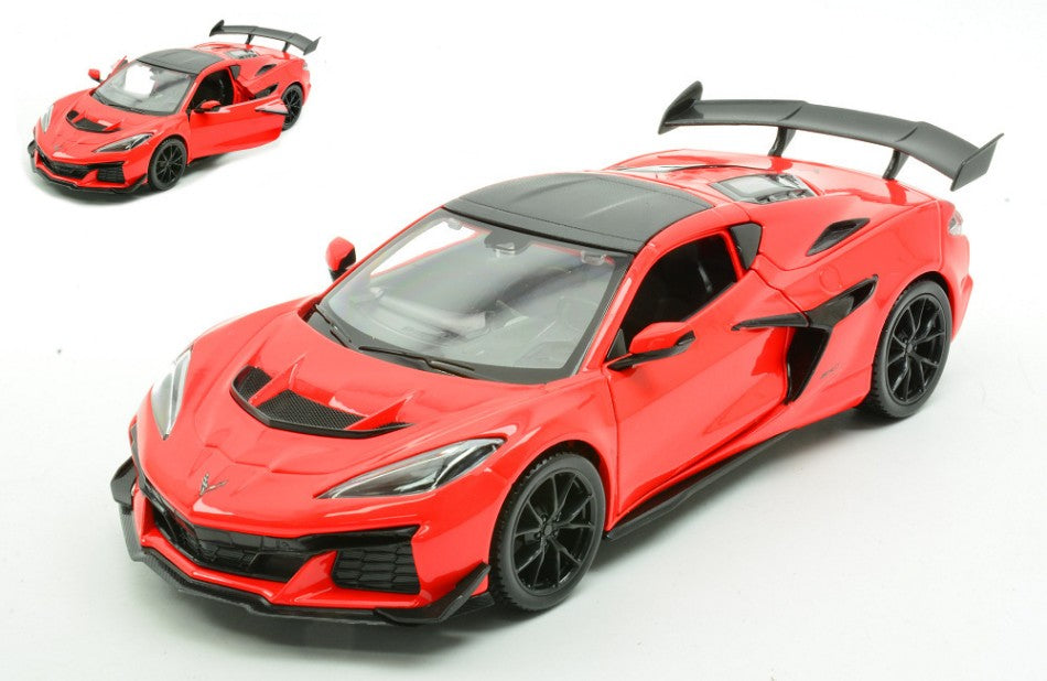 CHEVROLET CORVETTE ZR1 COUPE' 2025 RED 1:24 - Maisto - MI32927R