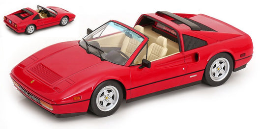 FERRARI 328 GTS US VERSION BEVERLY HILLS COP II 1985 RED 1:18 - KK Scale - KKDC181701