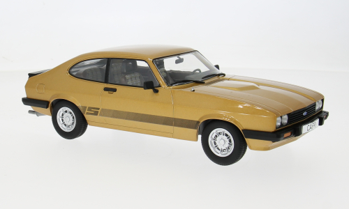 FORD CAPRI III 1978 GOLD 1:18 - ModelCarGroup - MCG18399