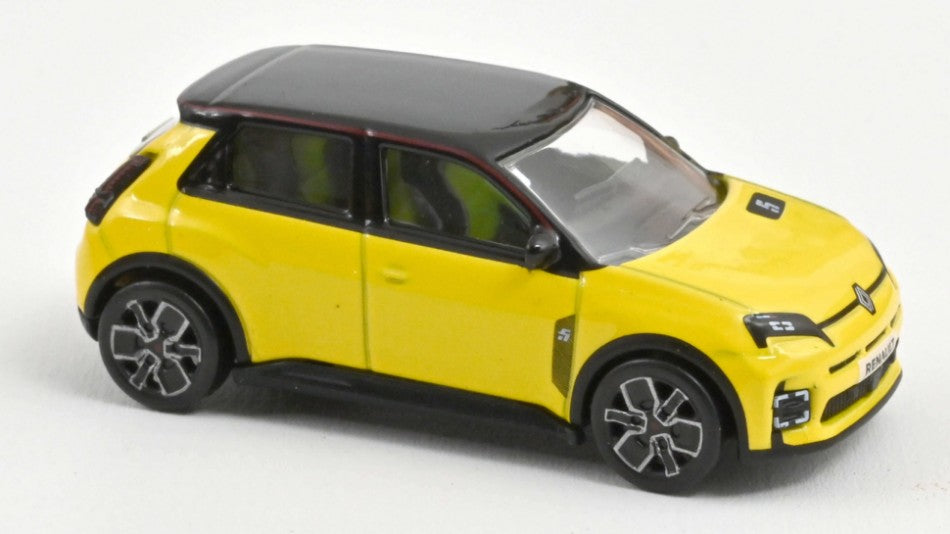 RENAULT 5 E-TECH ELECTRIC 2024 YELLOW/BLACK (REPROD 2026) 1:64 - Norev - NV310973R