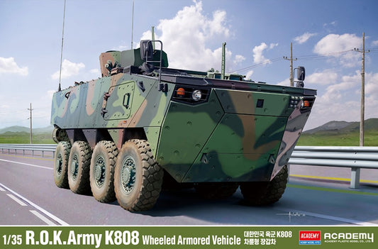 R.O.K. ARMY K808 WHEELED ARMORED VEHICLE KIT 1:35 - Academy - ACD13569