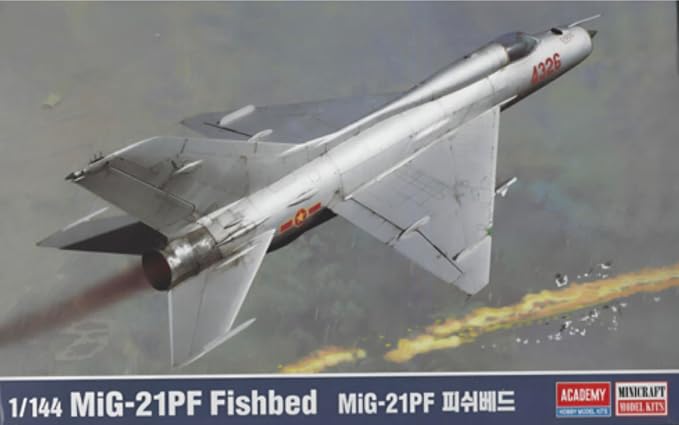MIG-21PF FISHBED KIT 1:144 - Academy - ACD12664
