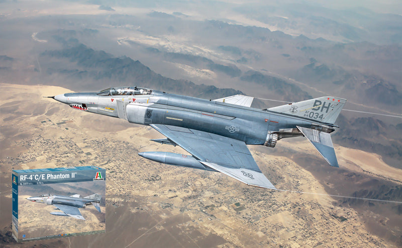 RF-4 C/E PHANTOM II KIT 1:72 - Italeri - IT1477