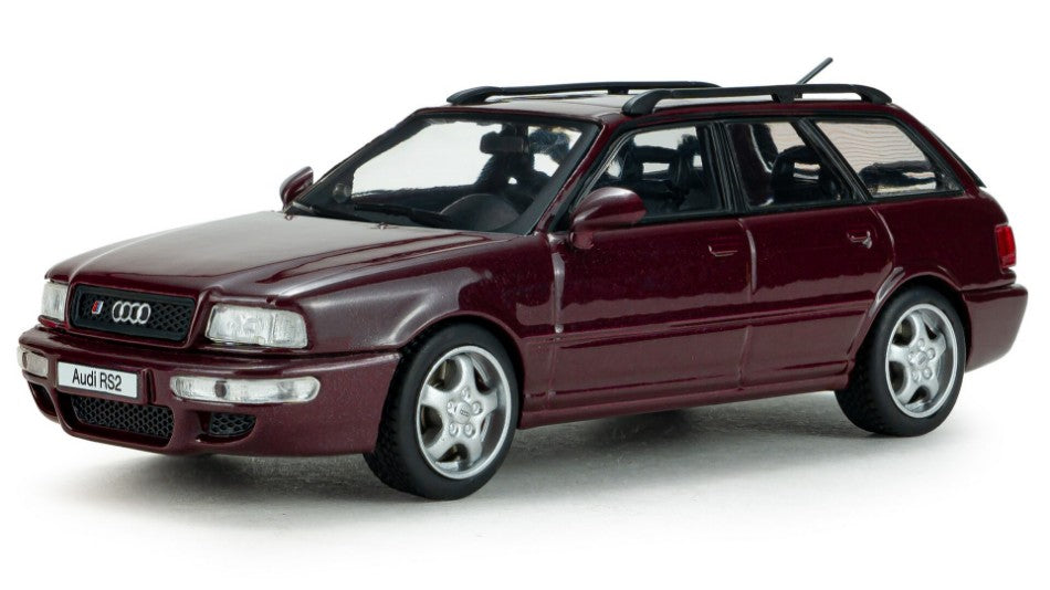 AUDI AVANT RS2 RUBY RED 1995 1:43 - Solido - SL4310110