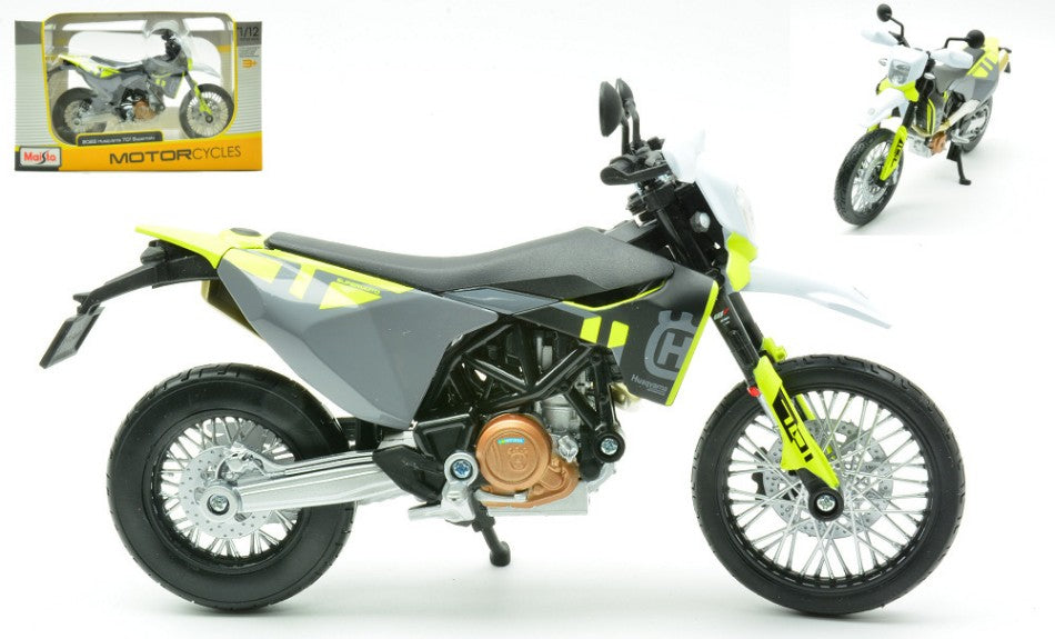HUSQVARNA HUSKY 701 SUPERMOTO 2023 1:12 - Maisto - MI23093