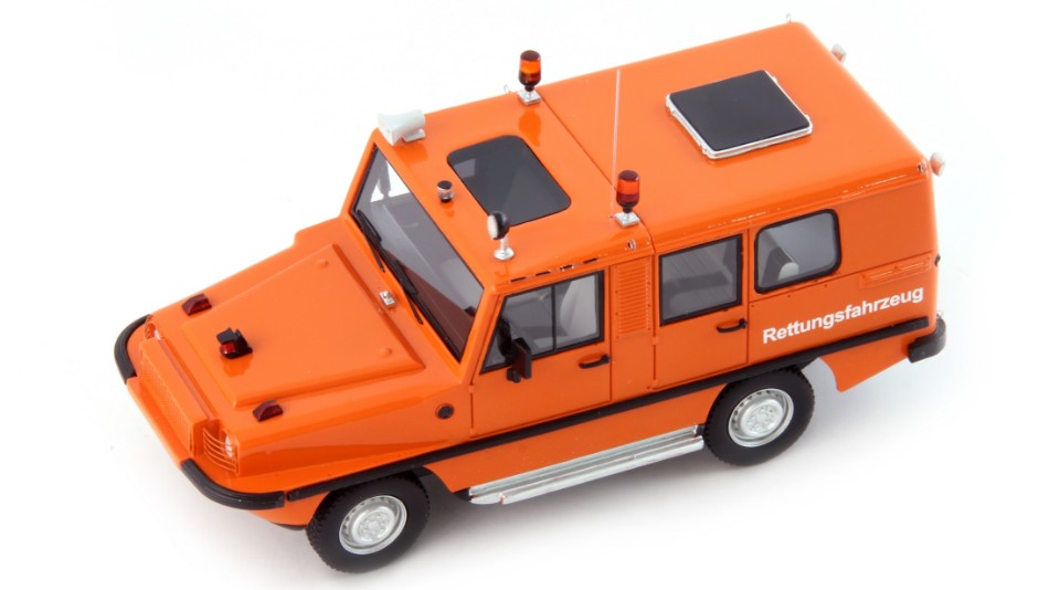 RMA AMPHI RANGER 2800 SR 1985 "RETTUNG" 1:43 - Autocult - ATC12021-2