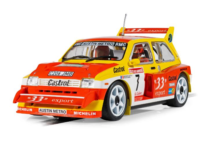 AUSTIN METRO 6R4 DIDIER AURIOL SLOT 1:32 - Scalextric - C4668