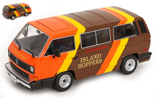 VW VANAGON GL T3 TYPE 2 ISLAND HOPPERS 1984 1:18 - KK Scale - KKDC180993