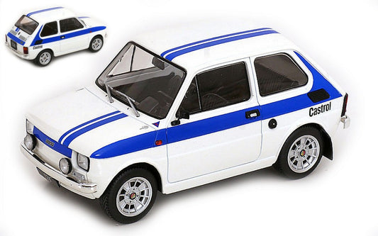 FIAT 126 1972 WHITE/BLUE 1:18 - ModelCarGroup - MCG18666