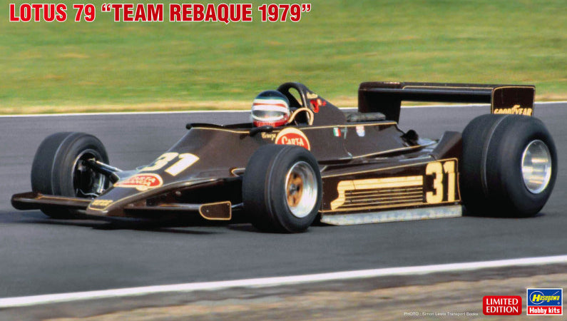 LOTUS 79 TEAM REBAQUE 1979 KIT 1:20 - Hasegawa - HA20813