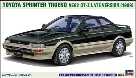 TOYOTA SPRINTER TRUENO AE92 GT-Z 1989 KIT 1:24 - Hasegawa - HA21169