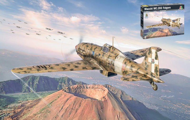 MACCHI MC 202 FOLGORE KIT 1:48 - Italeri - IT2840