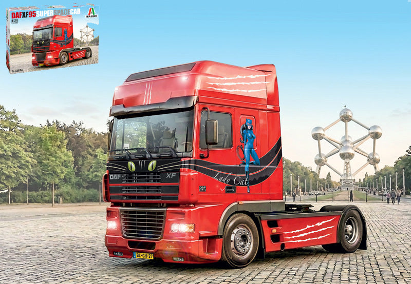 DAF XF 95 SUPER SPACE CAB KIT 1:24 - Italeri - IT93834