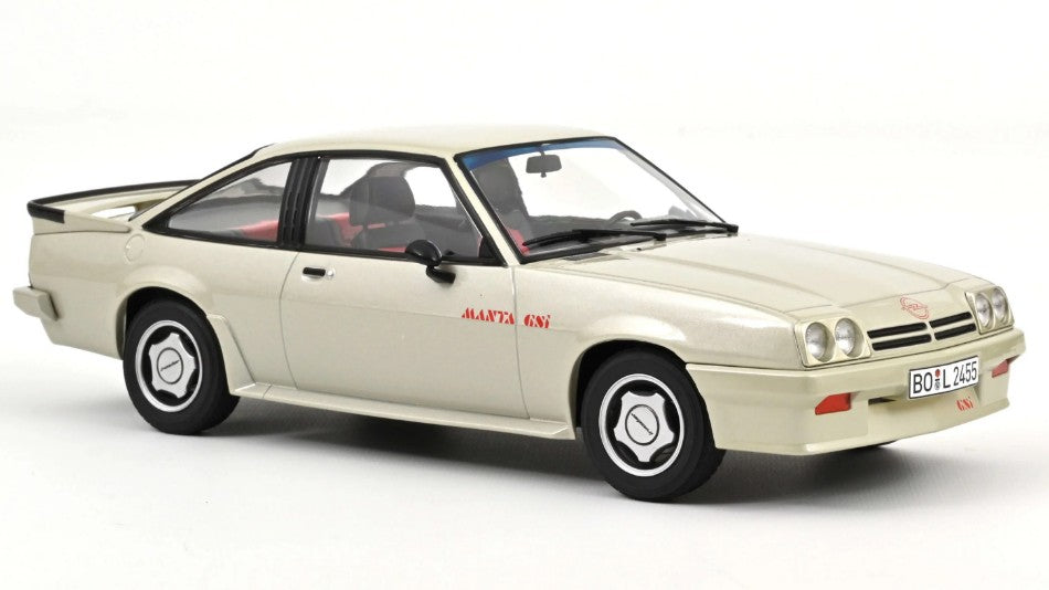 OPEL MANTA GSi 1987 PLATIN METALLIC 1:18 - Norev - NV183307