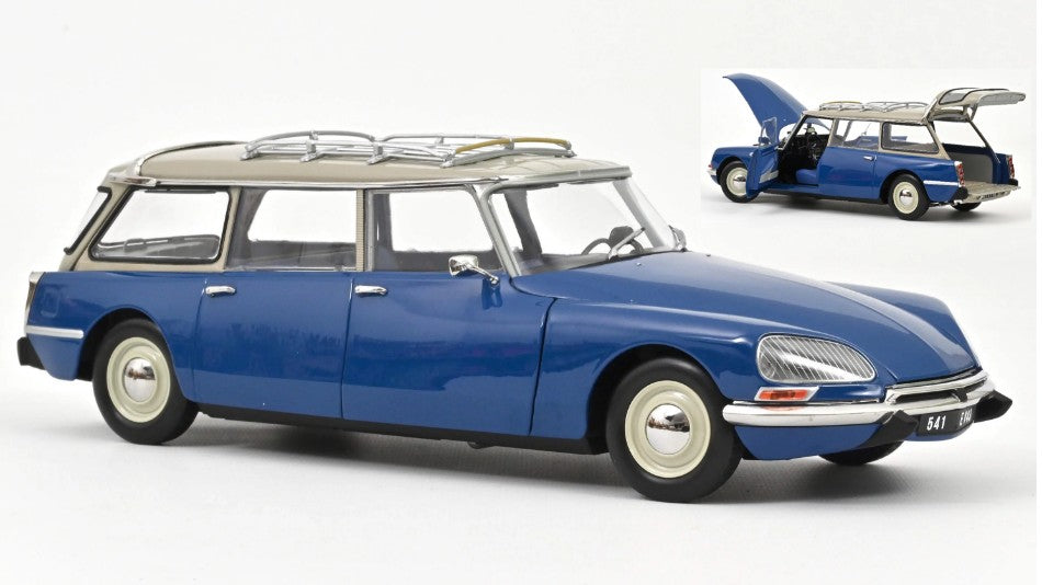 CITROËN BREAK 21 1970 DANUBE BLUE 1:18 - Norev - NV181772