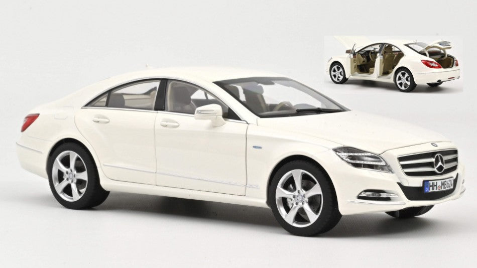 MERCEDES CLS COUPE 2011 MET.BRILLIANT WHITE 1:18 - Norev - NV183943