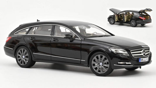 MERCEDES CLS SHOOTING BRAKE 2011 MET.OBSIDIAN BLACK 1:18 - Norev - NV183944