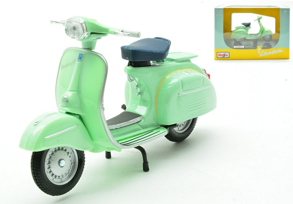 VESPA 125 GT 1966 LIGHT GREEN 1:18 - Maisto - MI05082