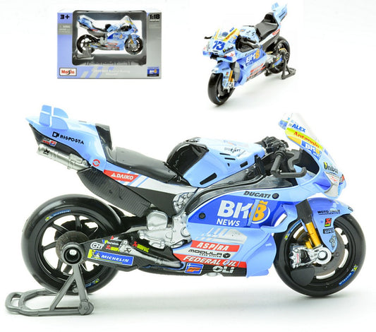 DUCATI GRESINI TEAM 2025 ALEX MARQUEZ N.73 MOTOGP 1:18 - Maisto - MI36408M