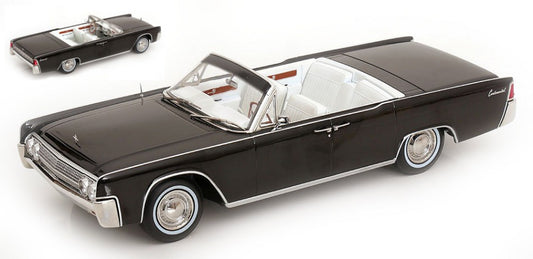 LINCOLN CONTINENTAL CONVERTIBLE BAD BOYS 1963 BLACK 1:18 - KK Scale - KKDC181521