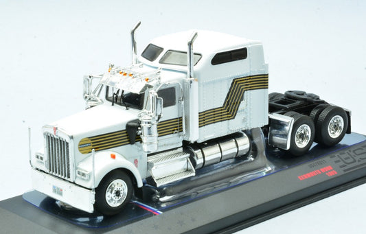 KENWORTH W900 1964 WHITE/BROWN 1:64 - Ixo Model - U64TR011