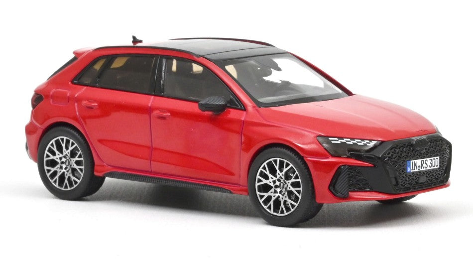AUDI RS 3 SPORTBACK 2025 PROGRESSIVE RED 1:43 - Norev - NV830122