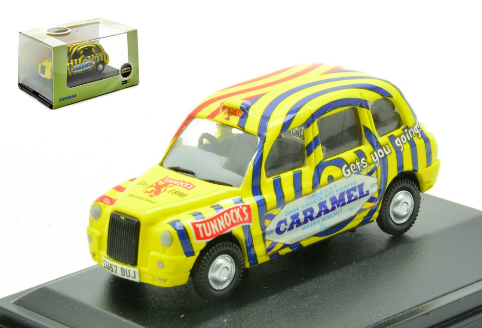 TX4 TAXI TUNNOCKS "CARAMEL" 1:76 - Oxford - OXF76TX4009